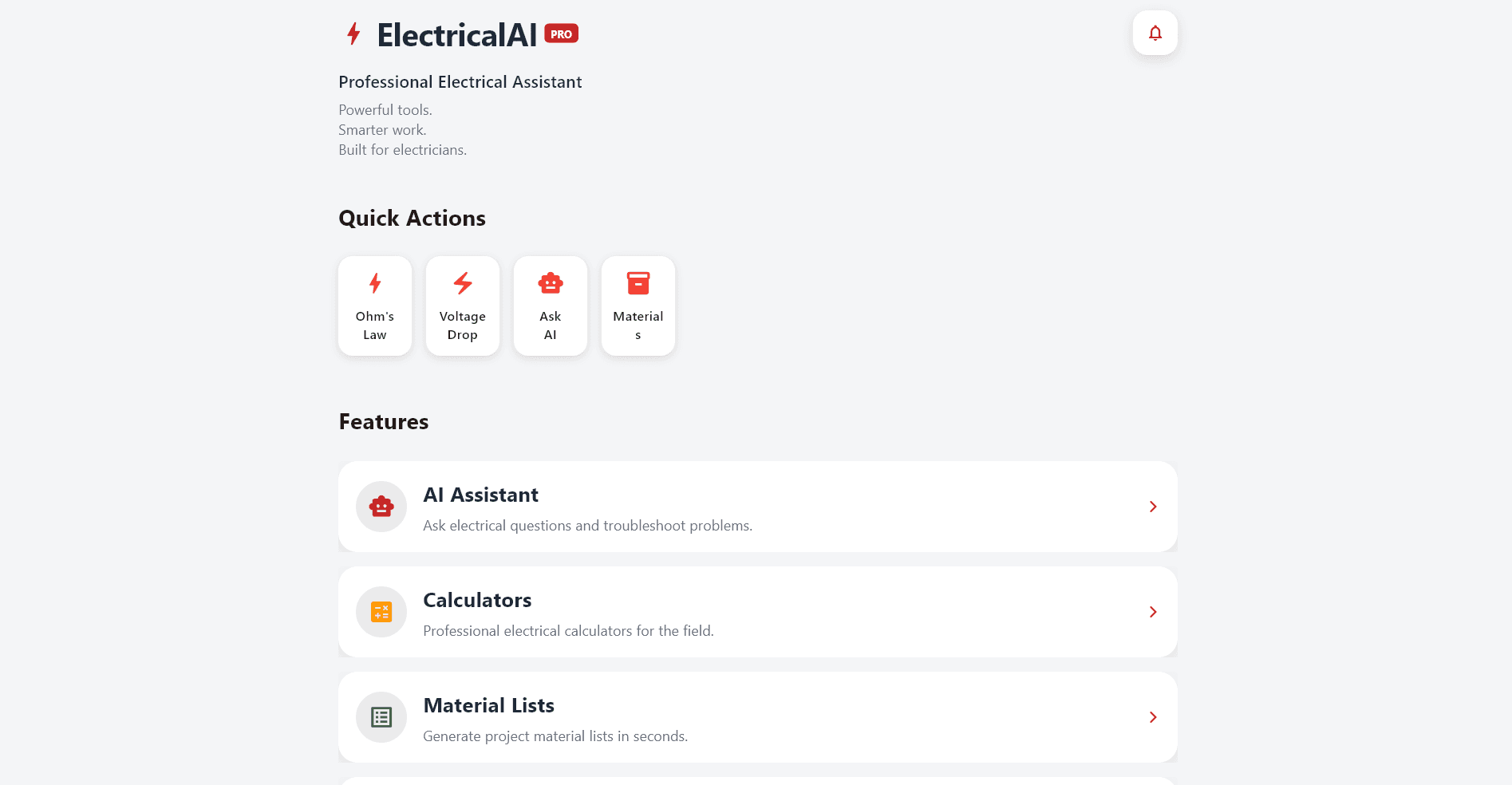 ElectricalAI Pro