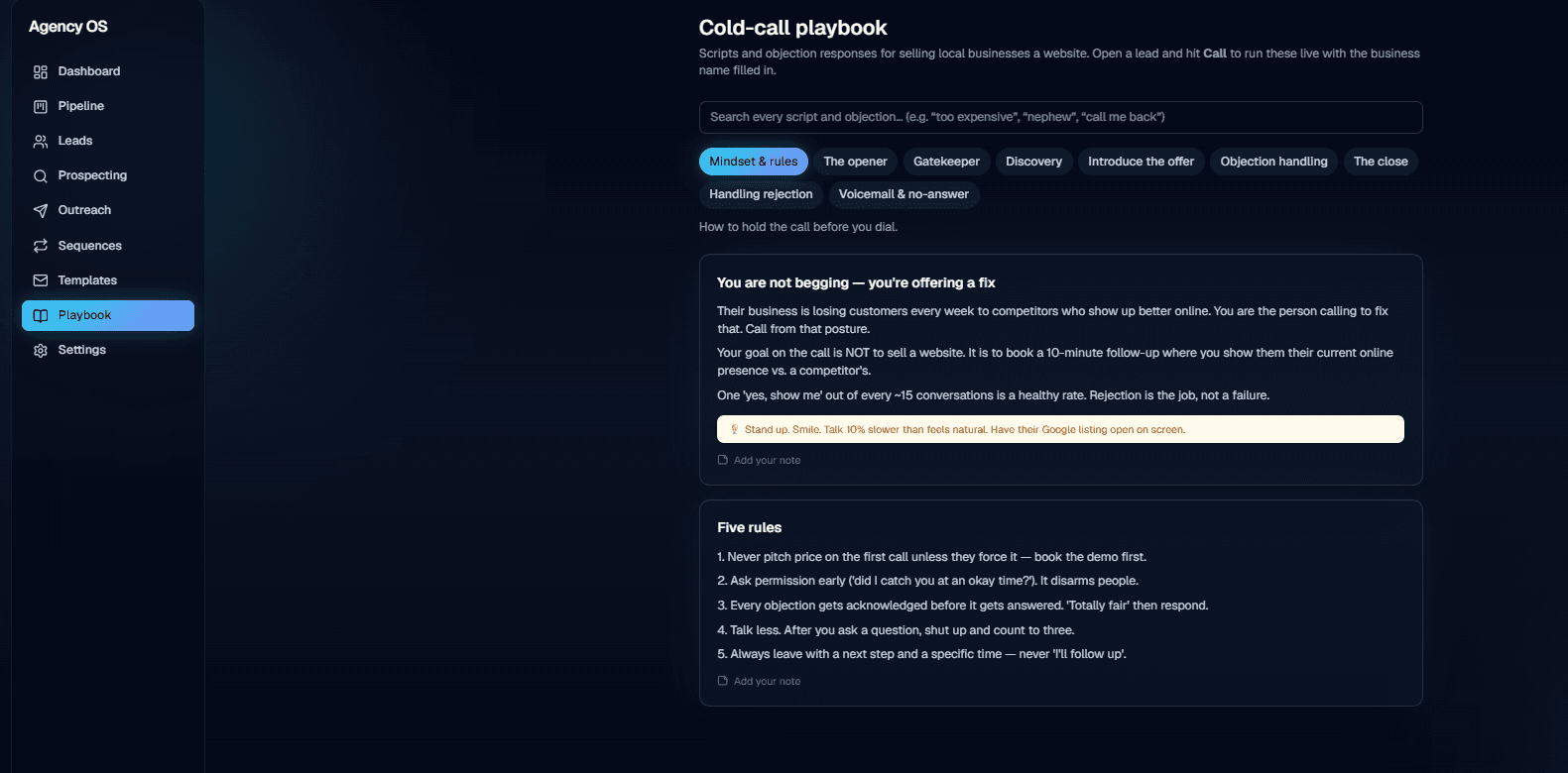 Agency OS screenshot 5