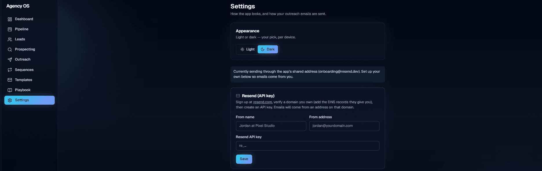 Agency OS screenshot 6